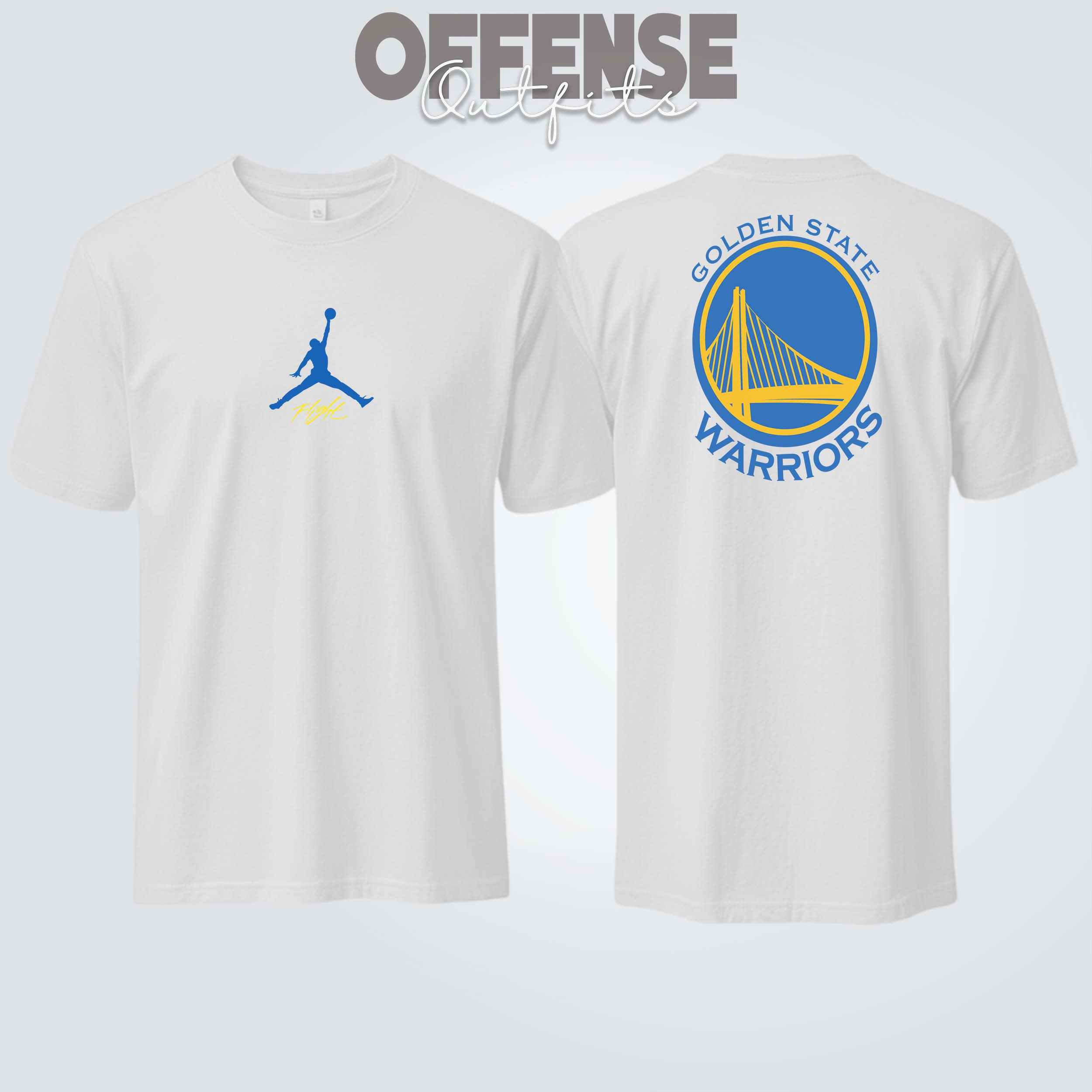 Jordan Jumpman - GSW white