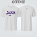 Lakers nike white